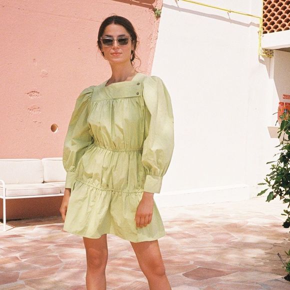 CIAO LUCIA Alessandra Poplin Mini Dress - Picture 2 of 12